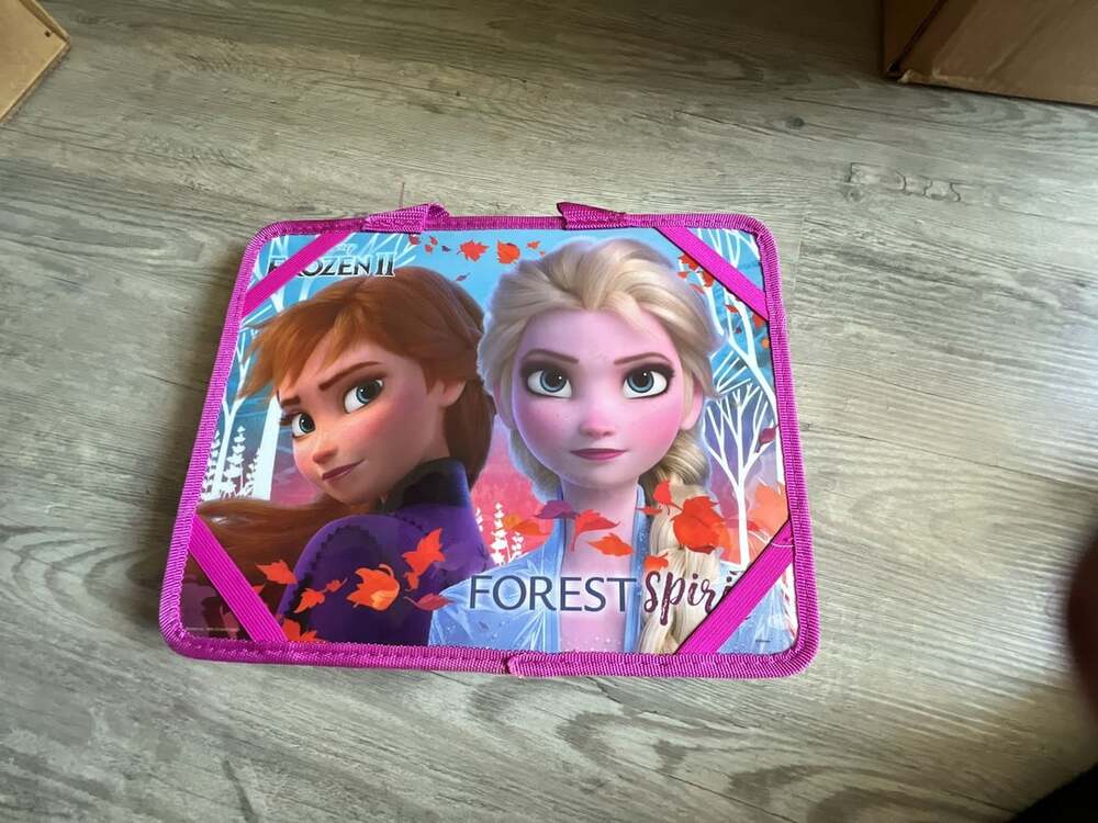 Disney Frozen II Forest Spirit Activity Lap Desk with Zipper